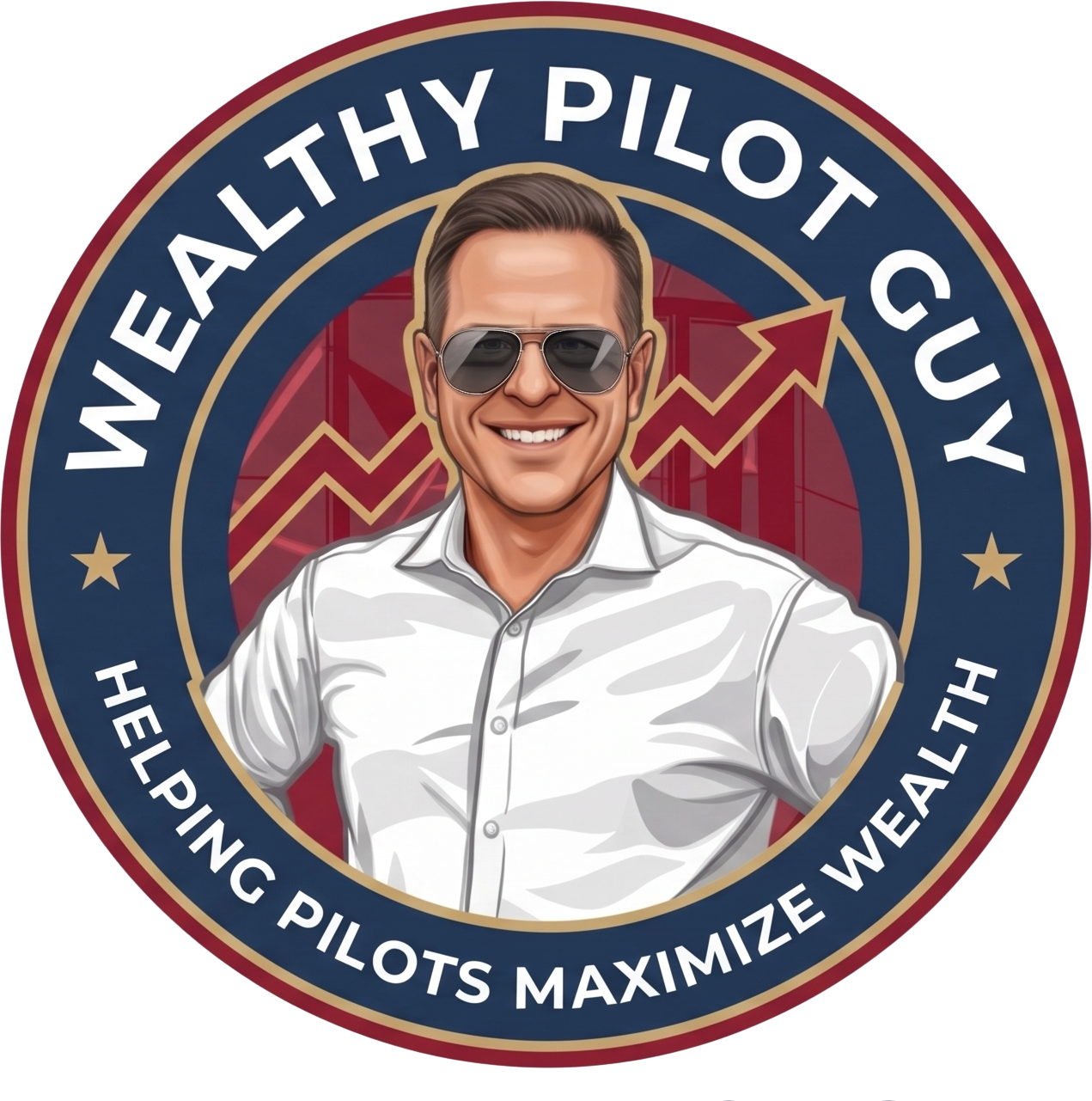 Wealthy Pilot Guy emblem